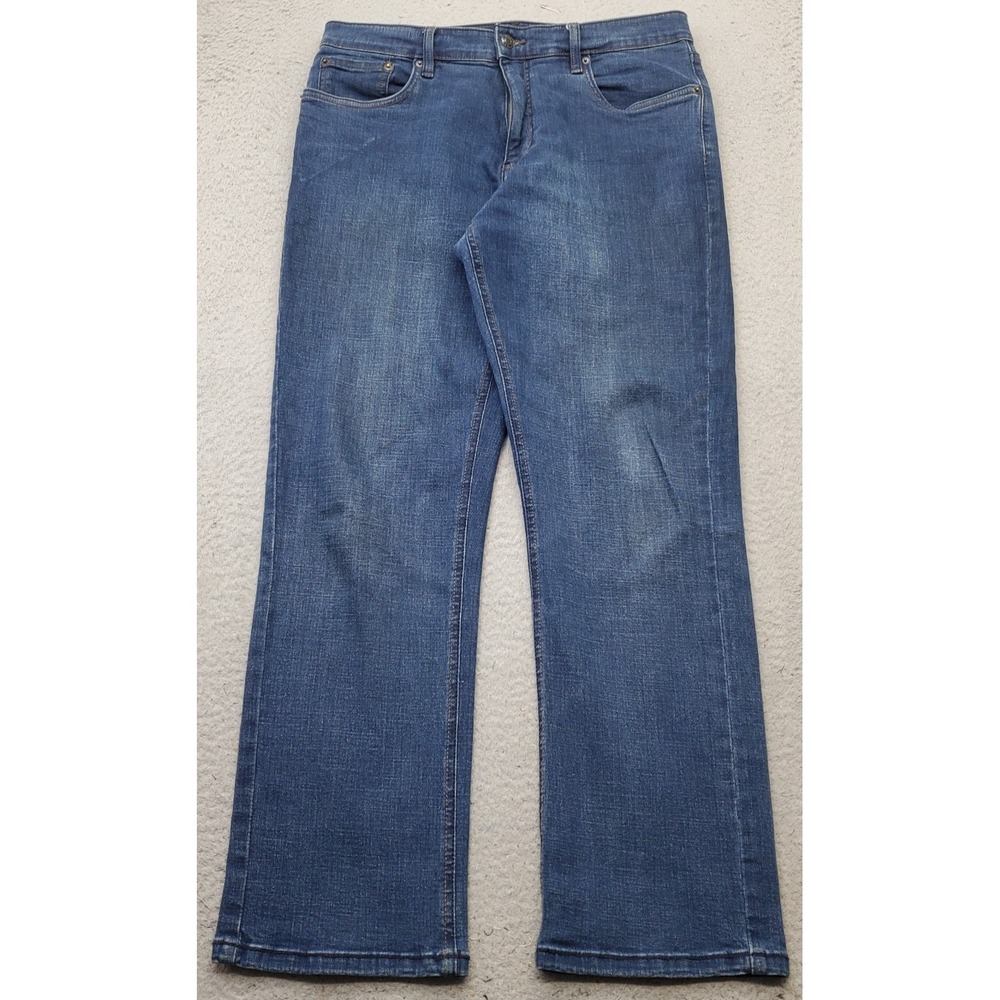 Urban Star Jeans Men 34x30 Blue Denim Straight Leg Stretch Streetwear 02518231CU